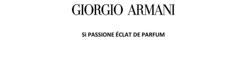 Giorgio Armani SН Passione Рclat PR Text ENG 1 1