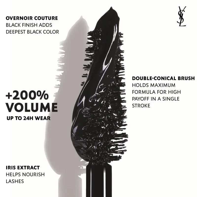 Yves Saint Laurent Lash Clash Extreme Volume Mascara маскара за екстремен волумен и интензивен пигмент 9ml 8