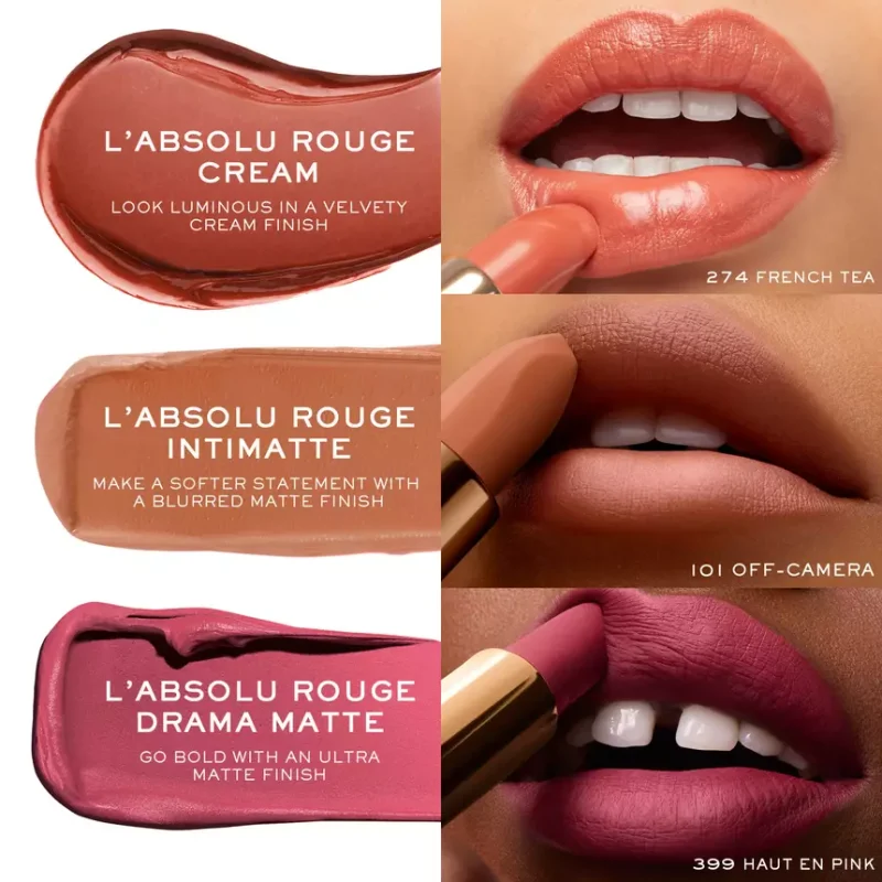 Lancôme L'Absolu Rouge Cream Lipstick хидратантен кармин за усни со кремаст сјаен завршеток 3.4g 13 Lancôme L'Absolu Rouge Cream Lipstick хидратантен кармин за усни со кремаст сјаен завршеток 3.4g 12