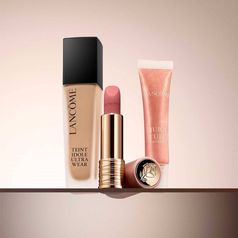 Lancôme L'Absolu Rouge Intimatte Soft Matte Lipstick кармин за усни со нежен мат завршеток 3.4g 8