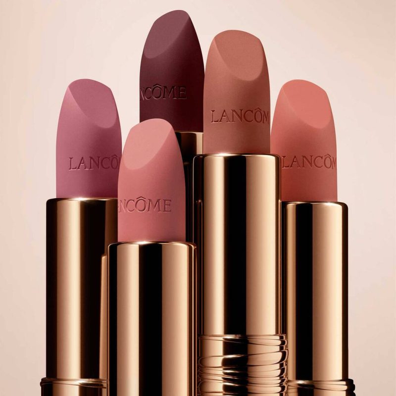 Lancôme L'Absolu Rouge Intimatte Soft Matte Lipstick кармин за усни со нежен мат завршеток 3.4g 6