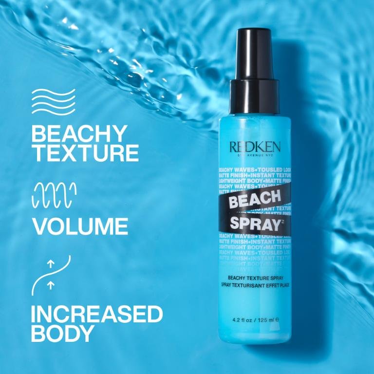 Redken NYC Beach Spray спреј за обликување и дефиниција на коса со мат завршеток и медиум цврстина 150ml 4