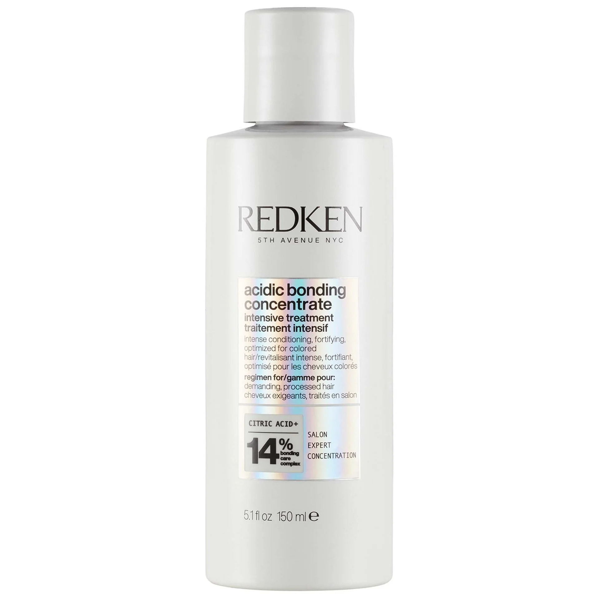 Redken NYC Acidic Bonding Concentrate интензивен пред -третман за оштетена коса и испукани влакна 150мл 3