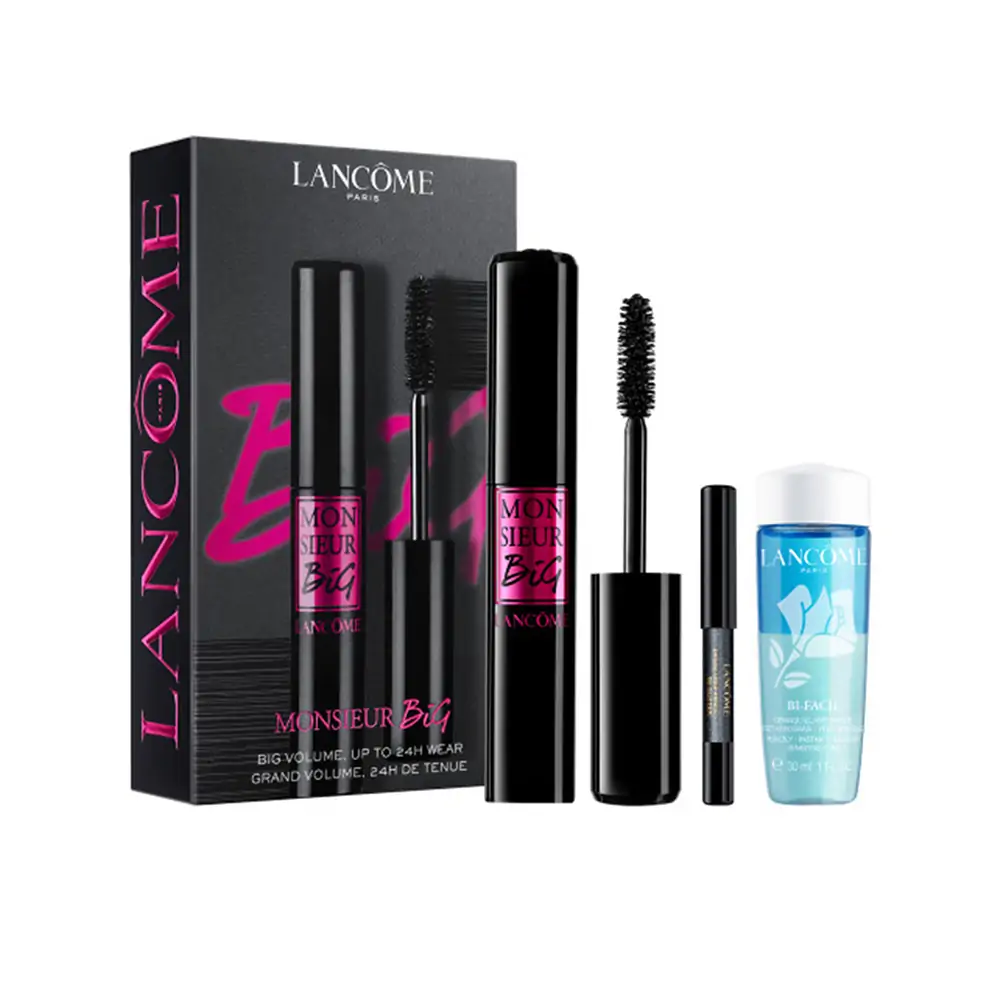 Lancôme сет Monsieur Big маскара за очи + мини Khol црн молив за очи + Bi-Facil водоотпорен отстранувач на шминка 30мл 1