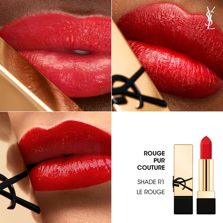Yves Saint Laurent Rouge Pur Couture кармин за усни со сатенски завршеток 3.8g 2