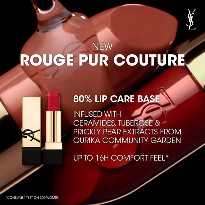 Yves Saint Laurent Rouge Pur Couture кармин за усни со сатенски завршеток 3.8g 10