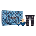 Versace Dylan Blue парфем за жени 100м + парфем 5мл + лосион за тело 100мл + гел за туширање 100мл 449