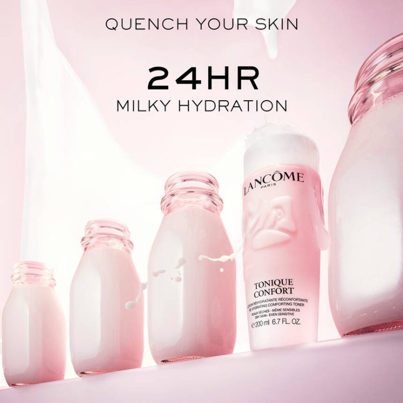 Lancôme Tonique Confort смирувачки и хидратантен тонер за лице за сува и чувствителна кожа 8