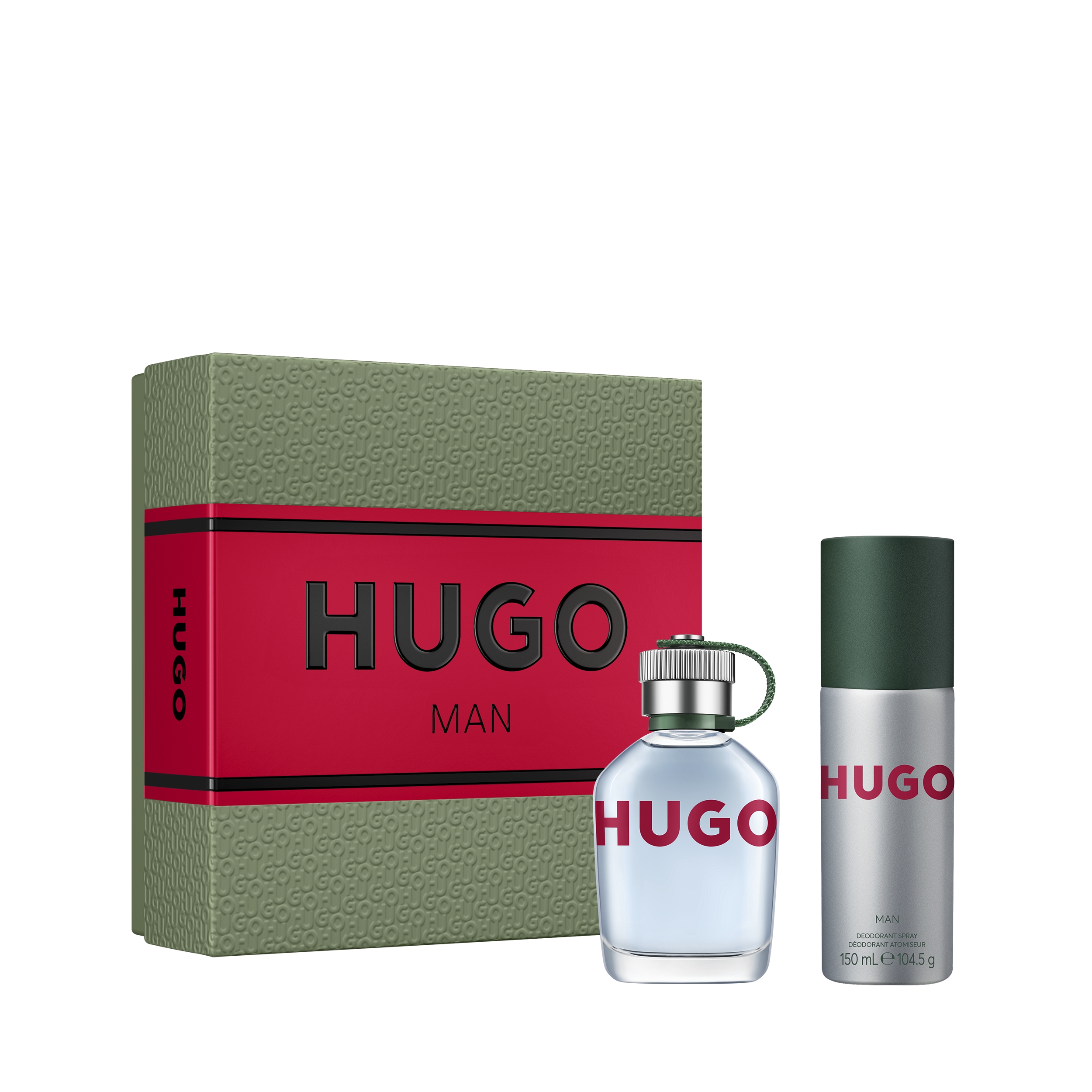 Hugo тоалетна вода за мажи 75мл + део спреј 150мл 1