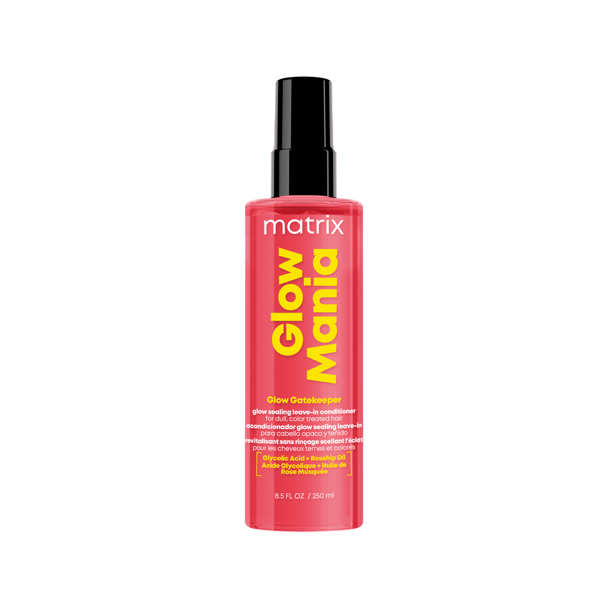 Matrix Total Results Glow Mania Glow Gatekeeper спреј без одмивање, за нега, заштита и сјај на боена коса 250мл 1