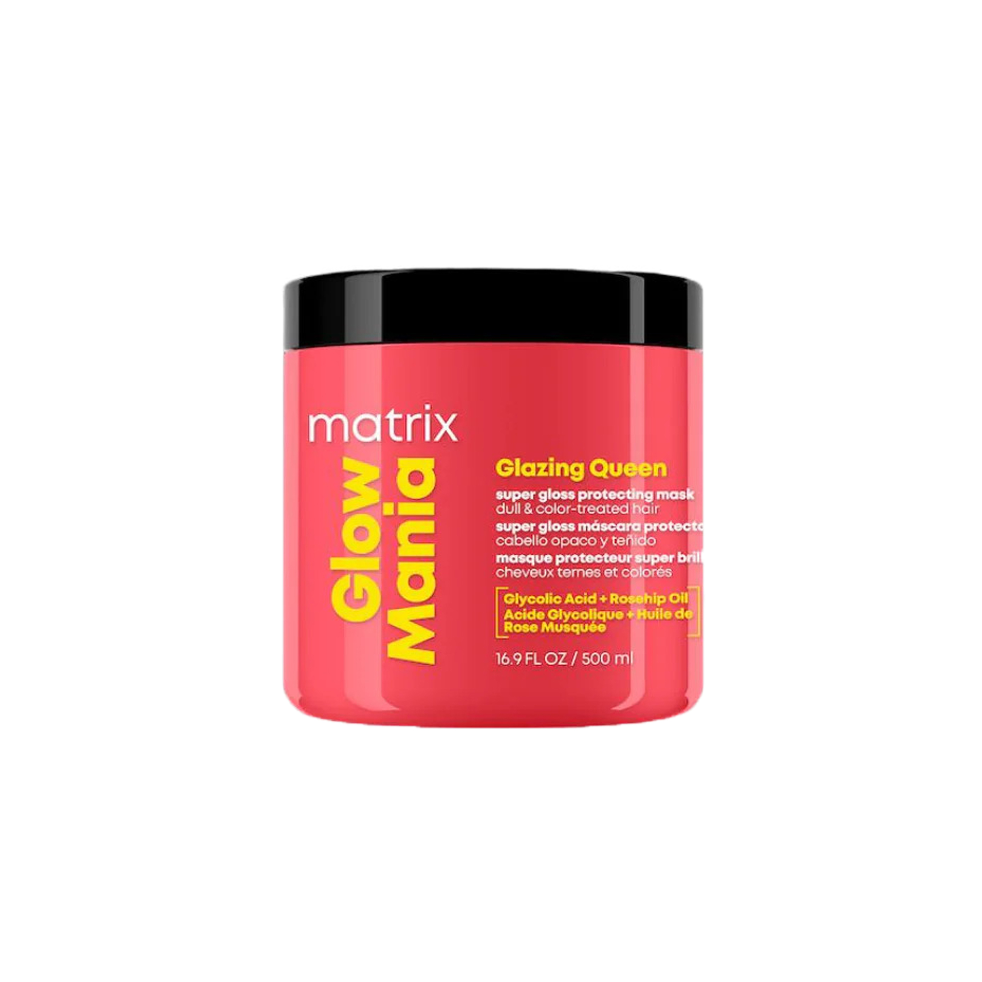 Matrix Total Results Glow Mania Glazing Queen маска за нега, заштита и супер сјај на боена коса 500мл 1