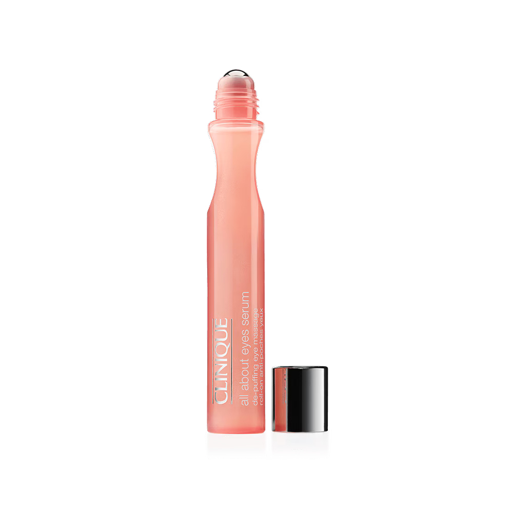 Clinique All About Eyes™ рол-он серум за намалување на перничињата под очите 15мл 3