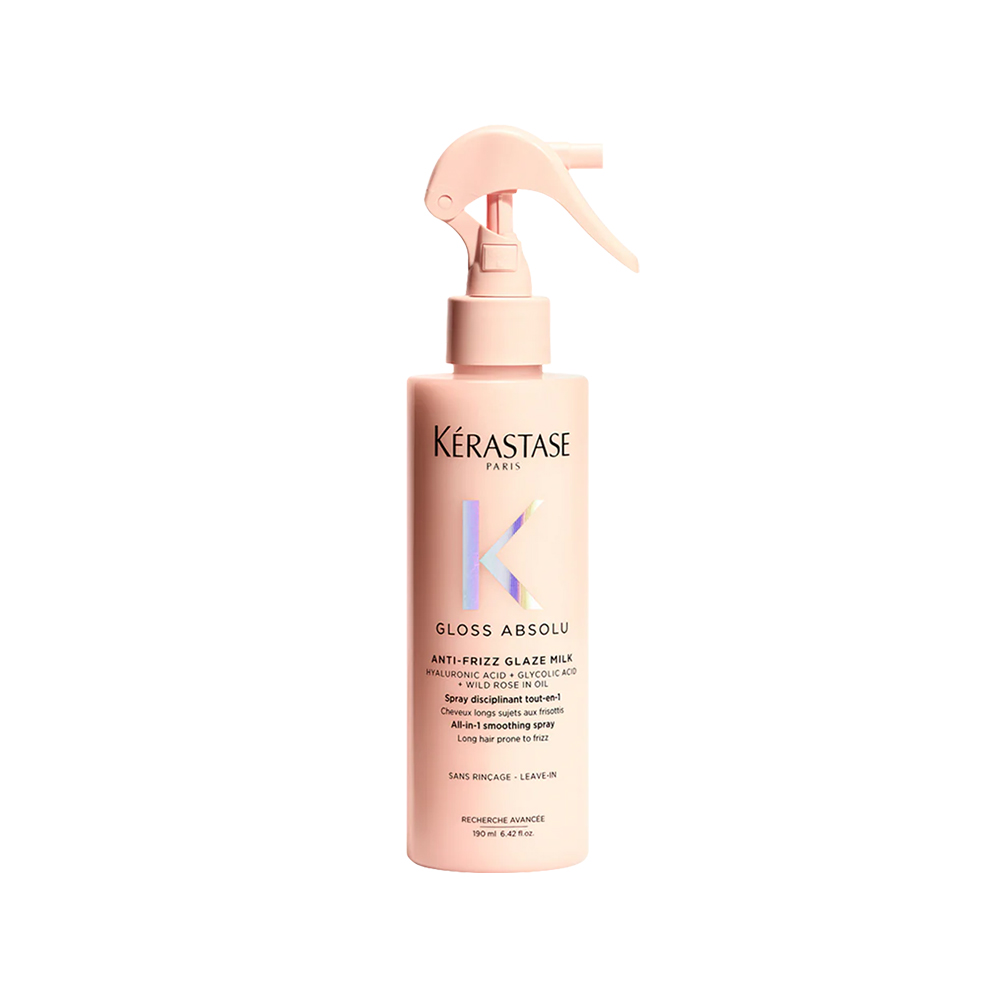 Kérastase Gloss Absolu Anti-Frizz Glaze Milk млеко во спреј за поттикнување сјај на долга коса склона кон frizz 190мл 3