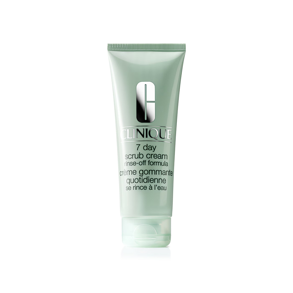 Clinique 7 Day Scrub Cream Rinse-Off Formula пилинг крема за ексфолијација на сите типови кожа 100мл 3
