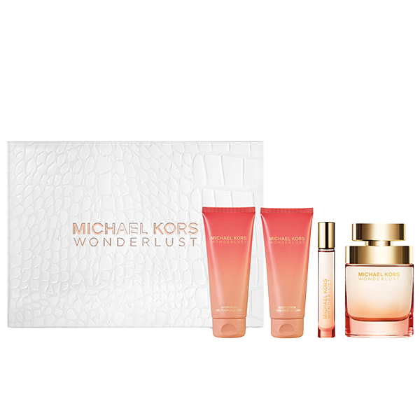 Michael Kors Wonderlust парфем за жени 100мл + Wonderlust парфем 10мл + лосион за тело 100мл + гел за туширање 100мл 1