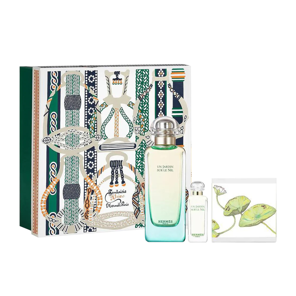 Hermès Un Jardin Sur Le Nil Eau de toilette 100ml + Eau de toilette 7,5ml + парфимиран сапун 50ml 3