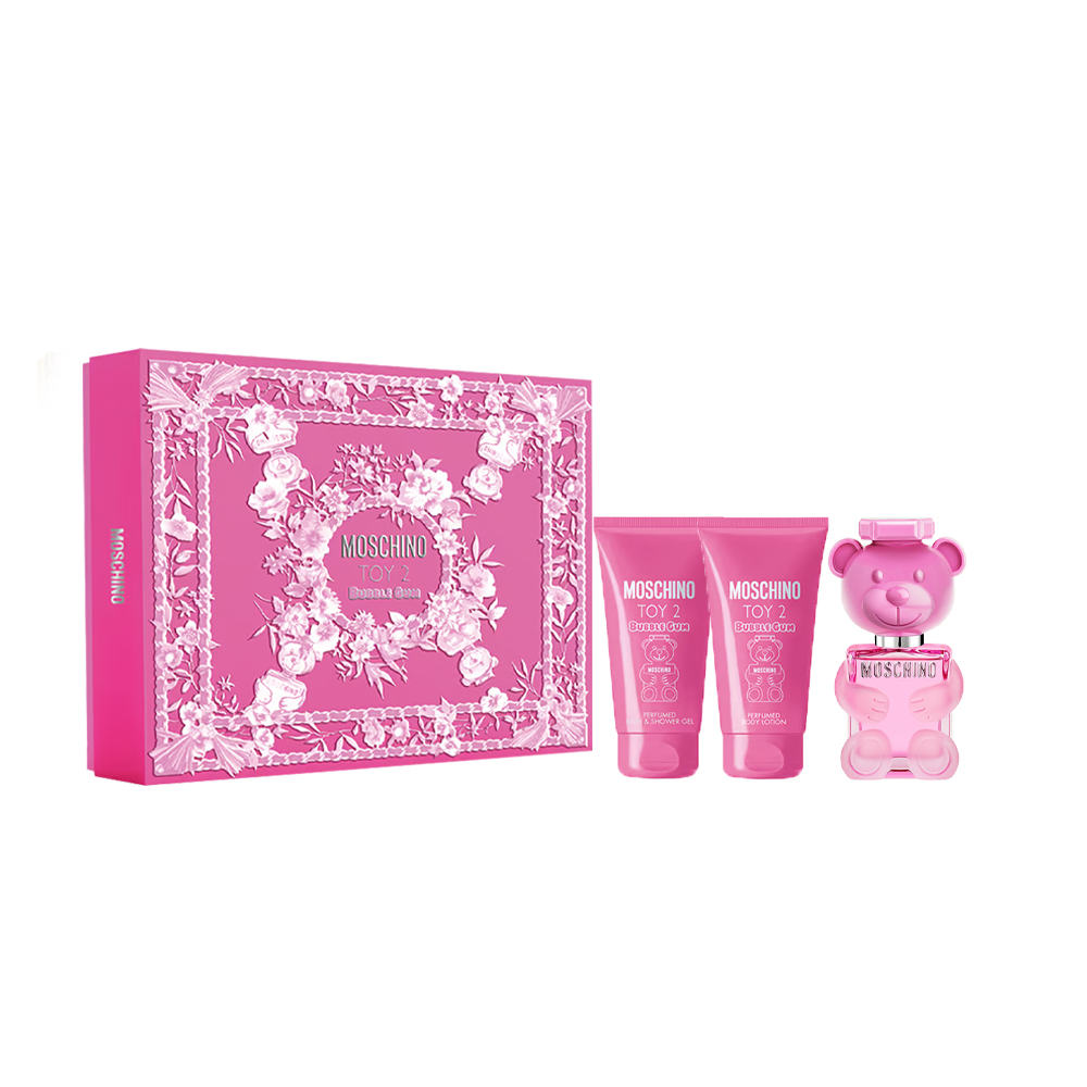 Moschino Toy 2 Bubble Gum тоалетна вода за жени 50мл + гел за туширање 50мл + лосион за тело 50мл 1