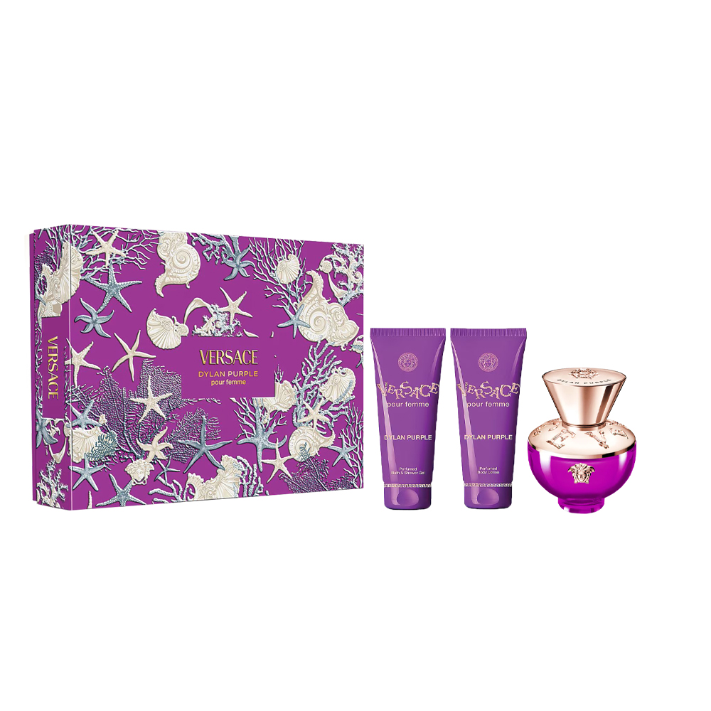 Versace Dylan Purple Pour Femme Eau de parfum 50ml + лосион за тело 50ml + гел за туширање 50ml 3