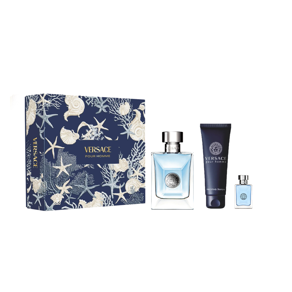 Versace Pour Homme Eau de toilette 100ml + мини 5ml + гел за туширање 100ml 3