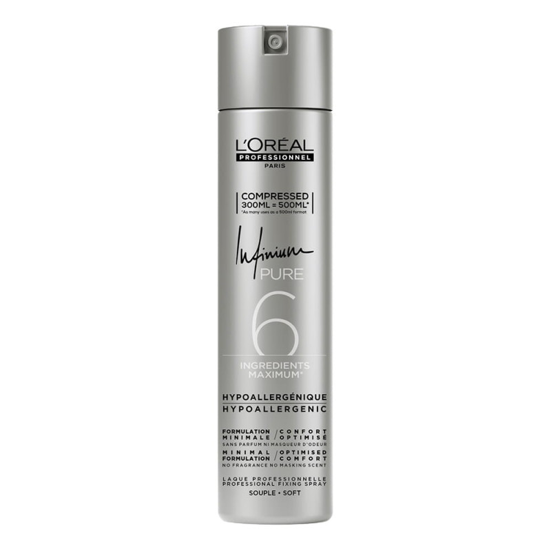 L’Oreal Professionnel Infinium Pure Soft Lacquer лак за коса со лесна издржливост 300мл 3