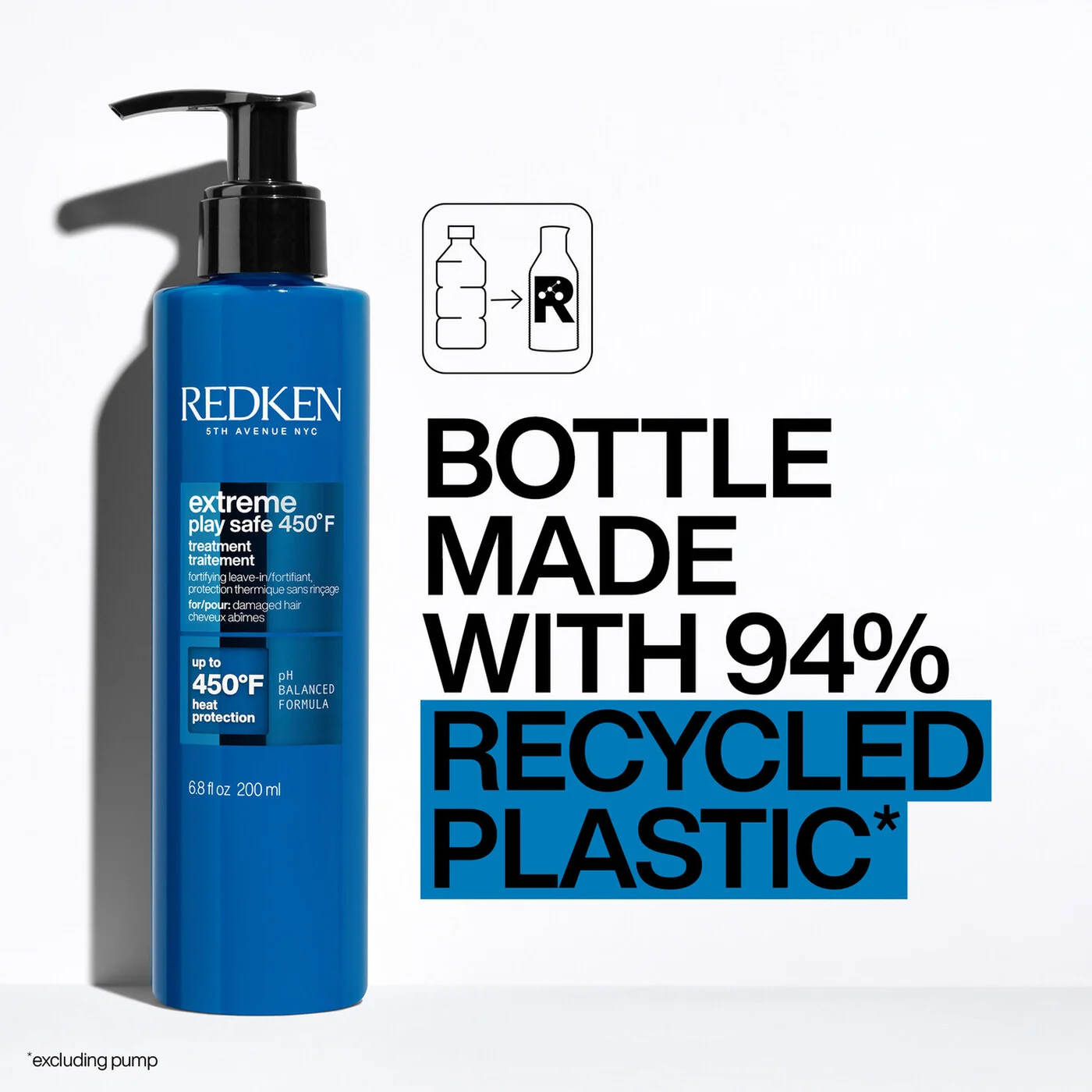 redken-hair-care-extreme-playsafe-heat-protection-leave-in-treatment-sustianability-bottle-made-with-recycled-plastic