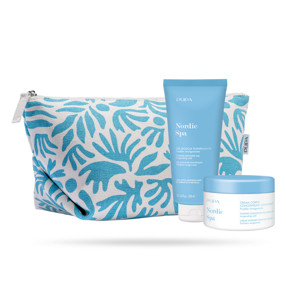 PUPA Nordic Spa сет гел за туширање 300ml + тонирачка концентрирана крема за тело 150ml 3