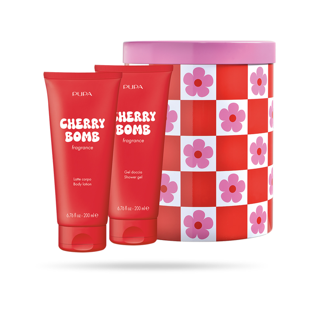 PUPA Happy Box Cherry Bomb гел за туширање 200ml + лосион за тело 200ml 1