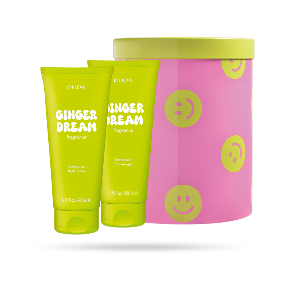 PUPA Happy Box Ginger Dream гел за туширање 200ml + лосион за тело 200ml 1