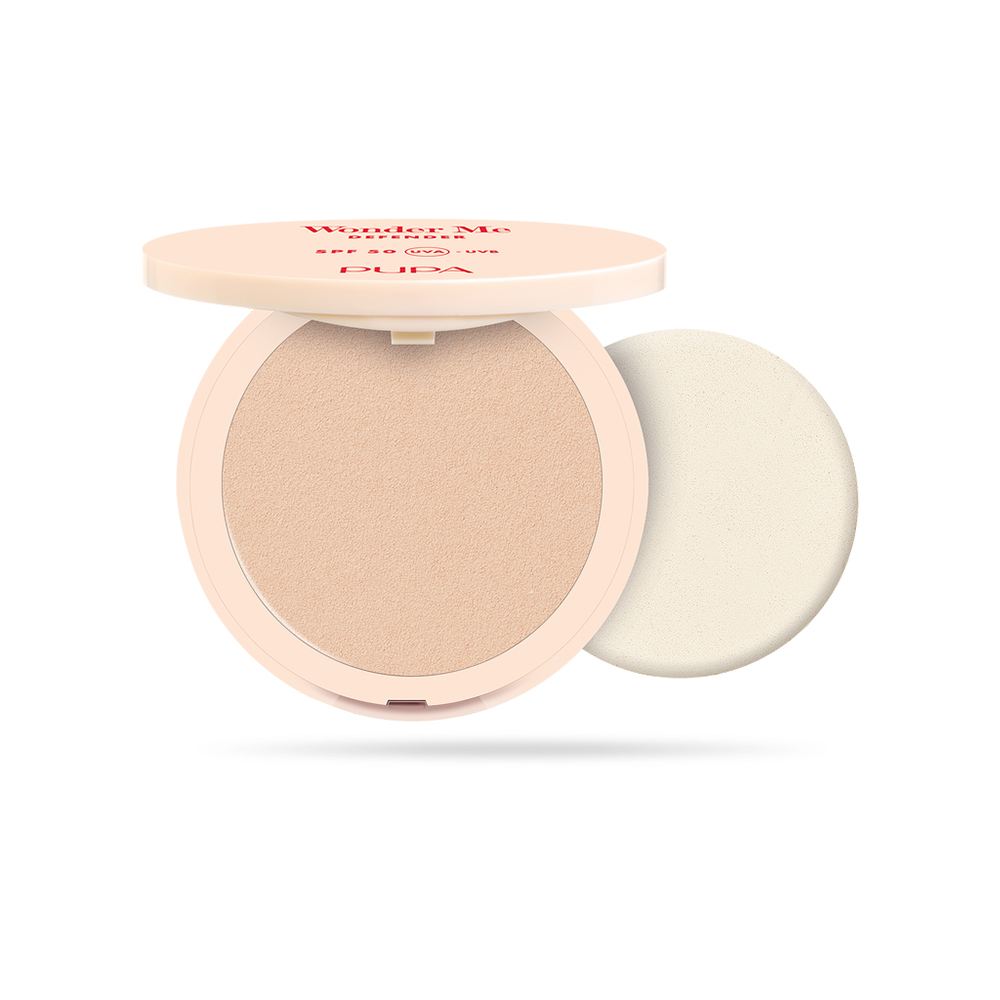 PUPA Wonder Me Defender SPF 50 пудра со балзамски ефект и висока заштита од сонце 8,5g. 3