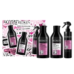 Redken NYC Acidic Color Gloss Sulfate-Free Shampoo шампон без сулфати за сјај и заштита на сите типови боена коса 300ml + Acidic Color Gloss Conditioner балсам за сјај и заштита на сите типови боена коса 300ml + Acidic Color Gloss Heat Protection Leave-In Treatment третман без одмивање за хидратација, отплеткување и заштита од топлина на сите типови боена коса 190ml 3