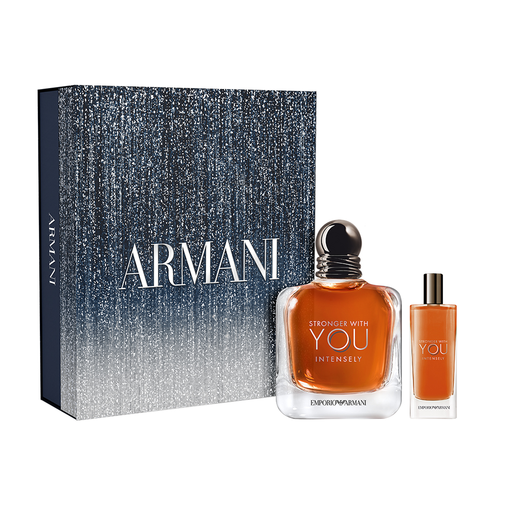 Emporio Armani Stronger With You Intensely Eau de parfum 50ml + travel size 15ml 5