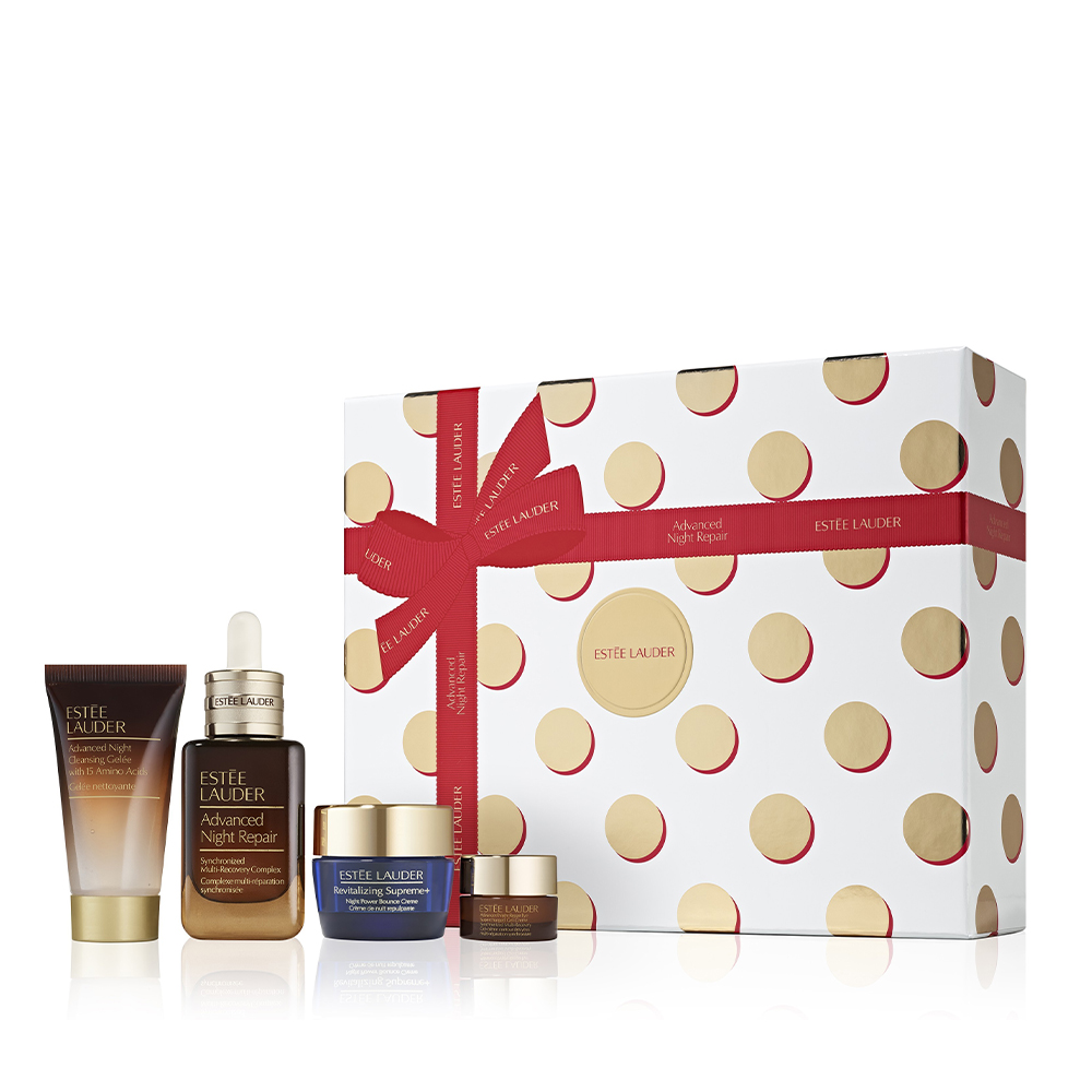 Estee Lauder Advanced Night Repair Serum Holiday Skincare Gift Set The Lift + Glow Routine празничен сет за нега на кожа 3