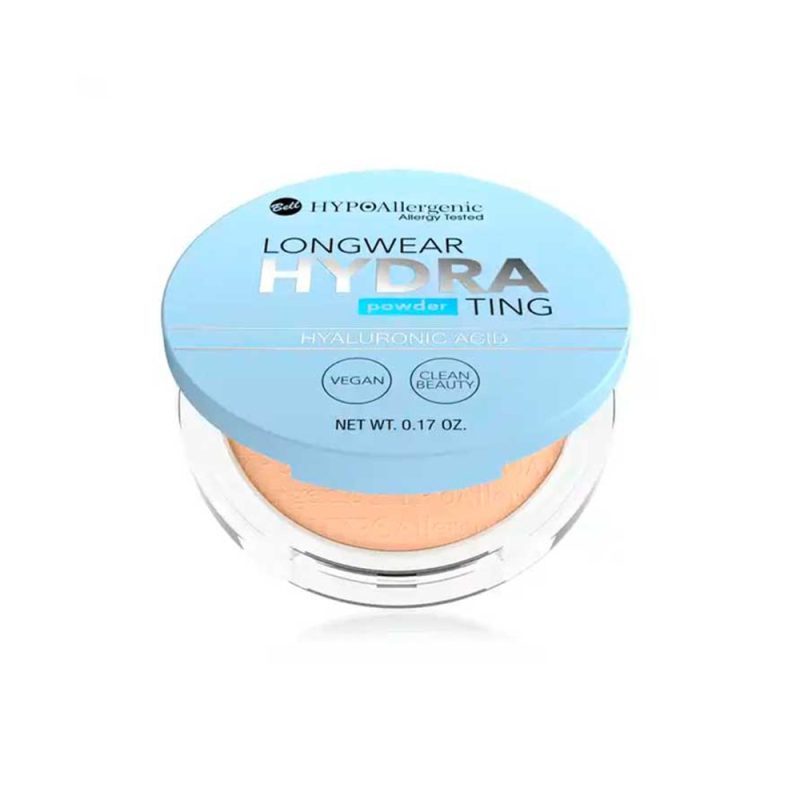 Bell HYPOAllergenic Longwear Hydrating Powder камена пудра со хијалуронска киселина 5 Bell HYPOAllergenic Longwear Hydrating Powder камена пудра со хијалуронска киселина 4