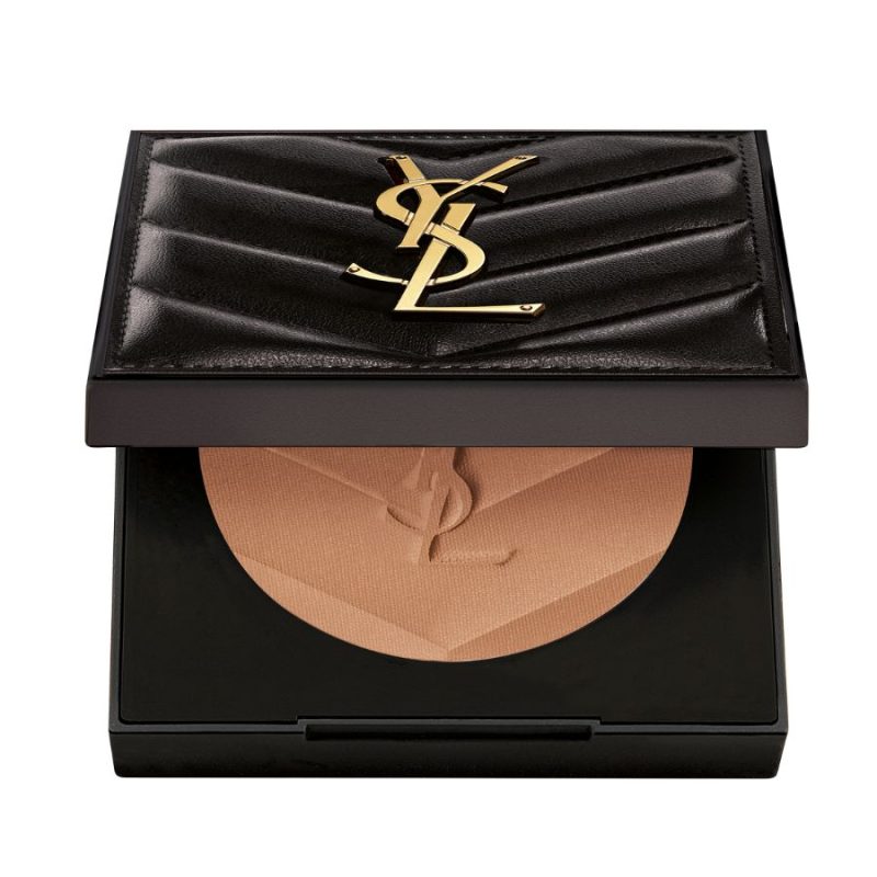 Yves Saint Laurent All Hours Hyper Finish повеќенаменска компактна мат пудра за лице 16