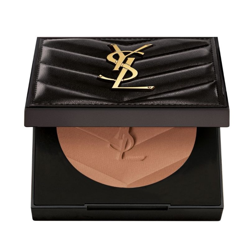 Yves Saint Laurent All Hours Hyper Finish повеќенаменска компактна мат пудра за лице 24