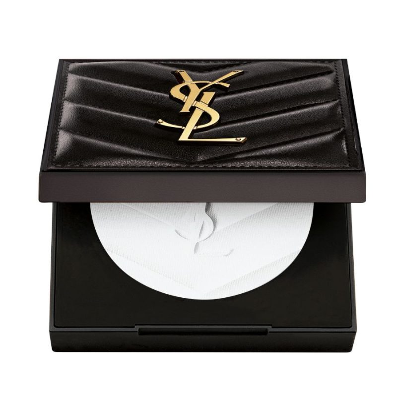 Yves Saint Laurent All Hours Hyper Finish повеќенаменска компактна мат пудра за лице 28
