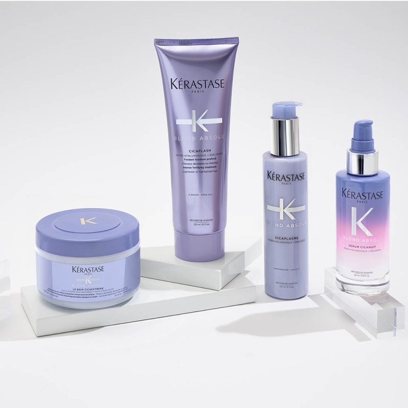 Kérastase Blond Absolu Le Bain Cicaextreme ултранавлажнувачки шампон во форма на крема за нега на осветлувана коса 250мл 3 Kérastase Blond Absolu Le Bain Cicaextreme ултранавлажнувачки шампон во форма на крема за нега на осветлувана коса 250мл 2