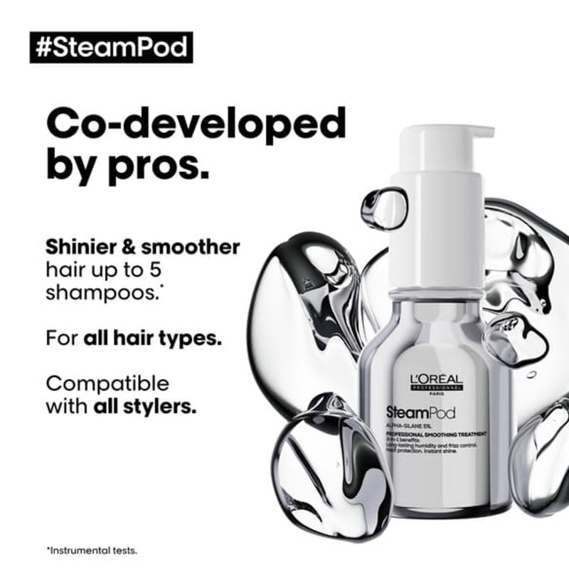 L`Oreal Professionnel SteamPod професионален измазнувачки третман 50мл 4