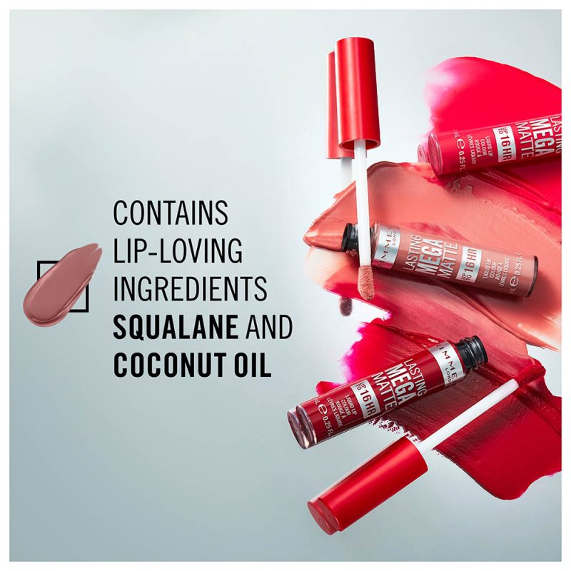 Rimmel Lasting Mega Matte Lipstick течен кармин за усни 4