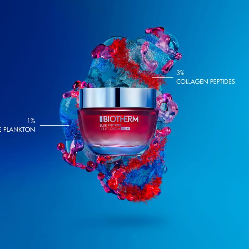Biotherm Blue Peptides Uplift - ноќна крема за лице за зацврстување и против стареење на кожата 7 Biotherm Blue Peptides Uplift - ноќна крема за лице за зацврстување и против стареење на кожата 6
