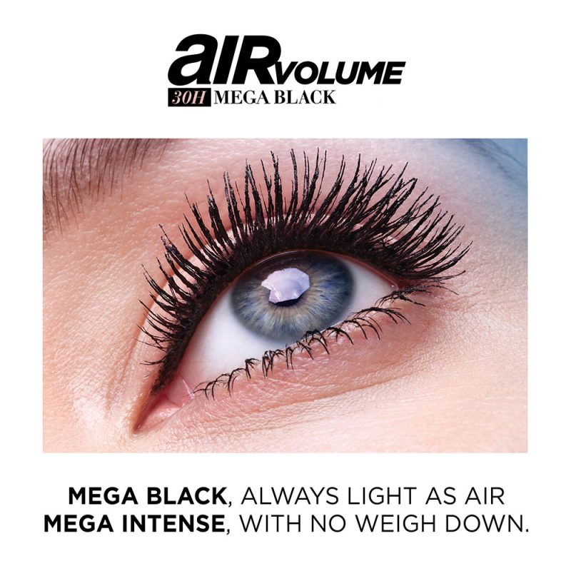 L'Oréal Paris Air Volume 30H Mega Black маскара 18