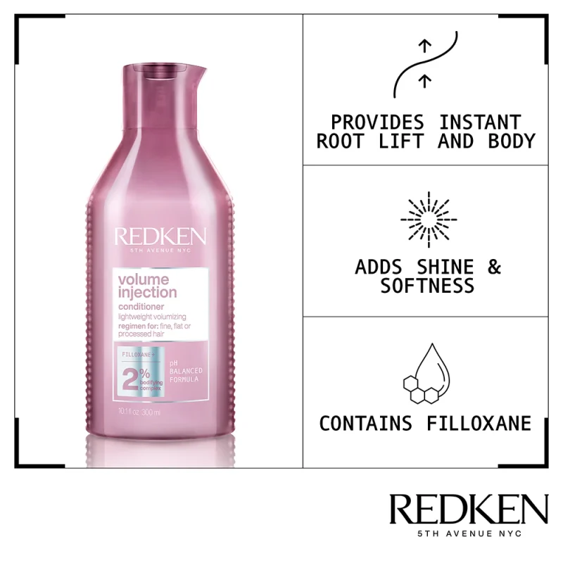 Redken NYC Volume Injection регенератор за волумен на коса 300 мл 6