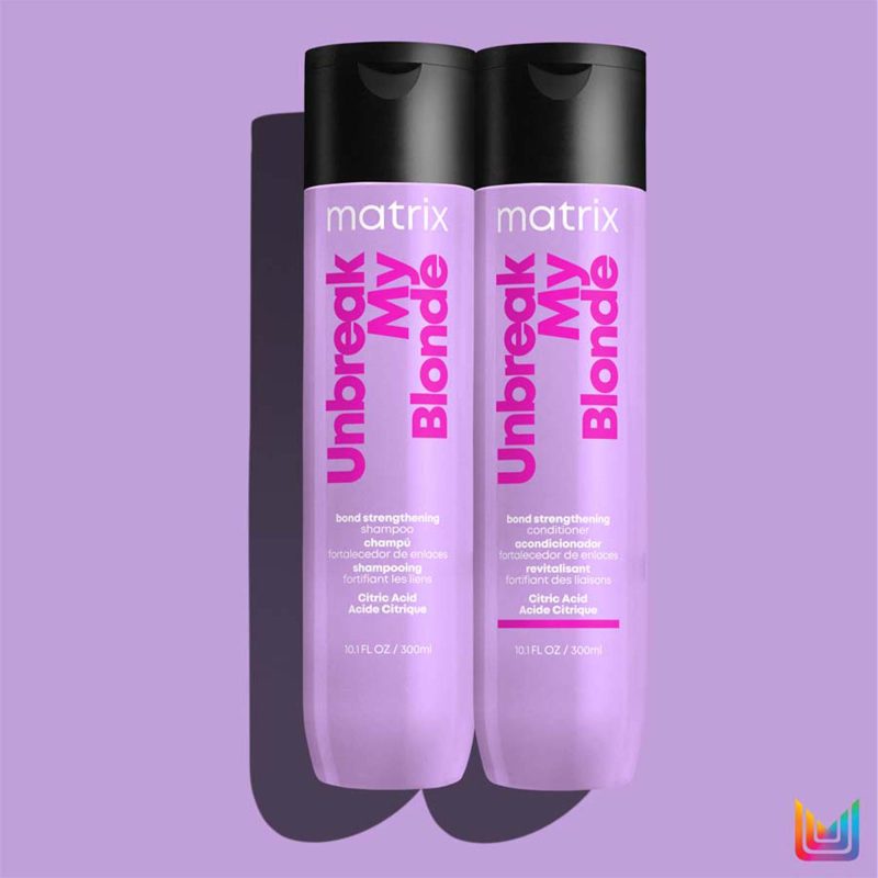 Matrix Total Results Unbreak My Blond зацврстувачки регенератор за нега на руса коса 300мл 7 Matrix Total Results Unbreak My Blond зацврстувачки регенератор за нега на руса коса 300мл 6