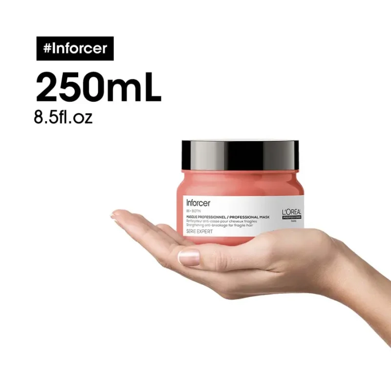 L`Oreal Professionnel Serie Expert Inforcer зацврстувачка маска против кршење на кревка коса 250мл 6