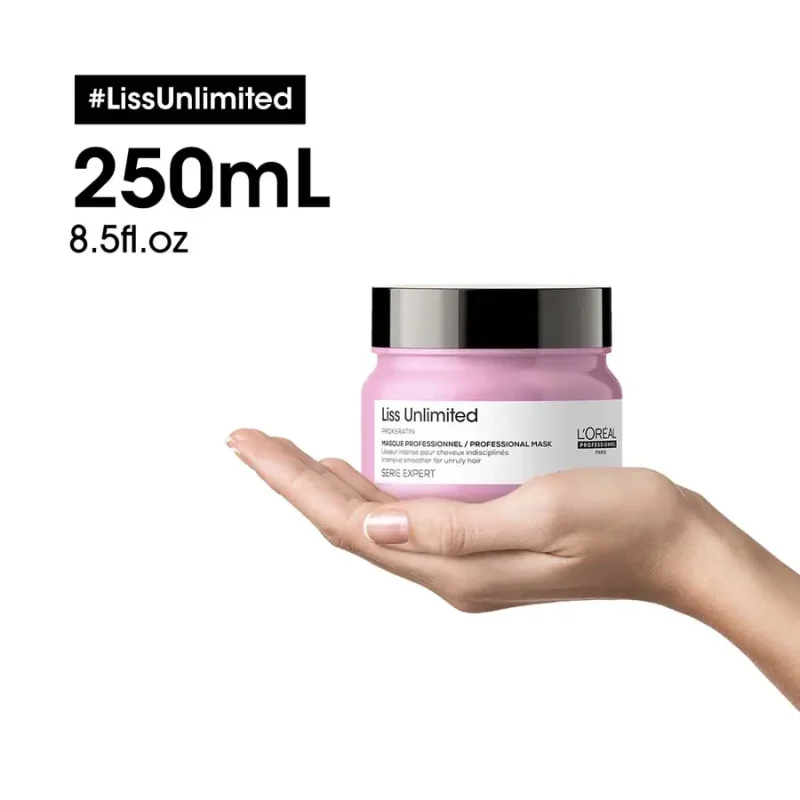 L`Oreal Professionnel Serie Expert Liss Unlimited маска за интензивно измазнување на бунтовна коса 250мл 6