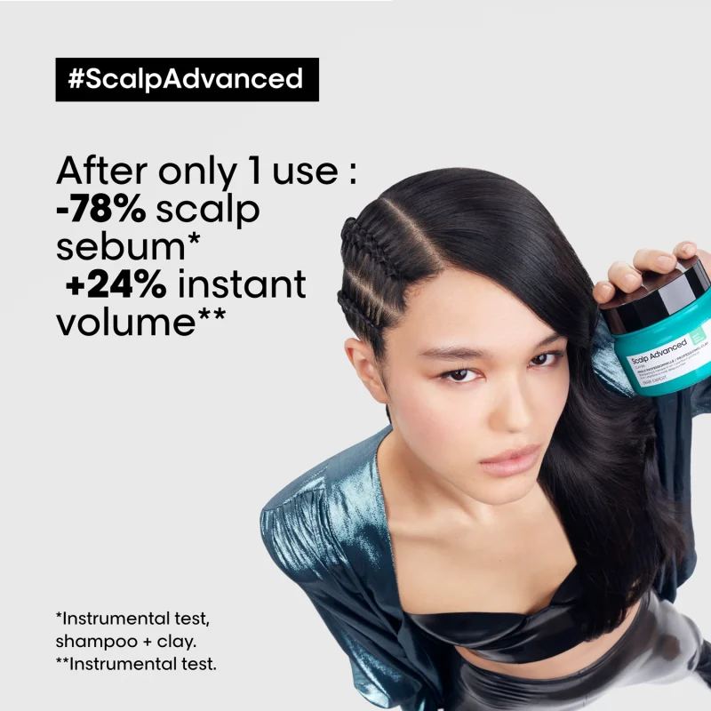 L'Оreal Professionnel Scalp Advanced Professional Clay 2 во 1 глина за нега и прочистување на скалпот 19 L'Оreal Professionnel Scalp Advanced Professional Clay 2 во 1 глина за нега и прочистување на скалпот 18