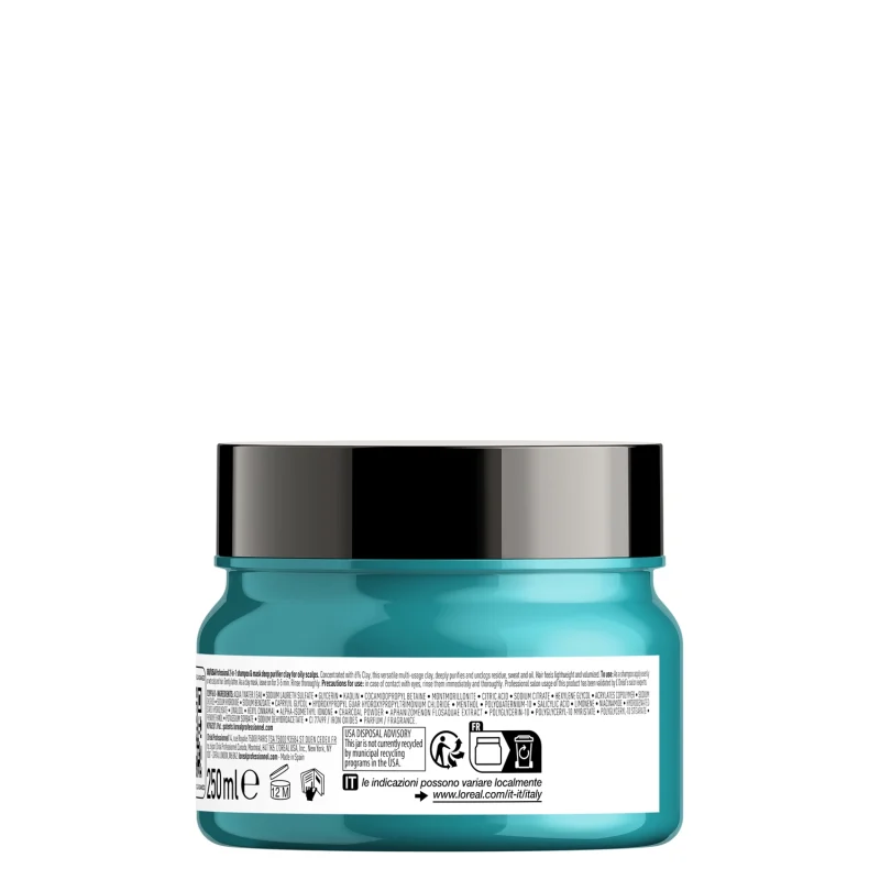 L'Оreal Professionnel Scalp Advanced Professional Clay 2 во 1 глина за нега и прочистување на скалпот 3 L'Оreal Professionnel Scalp Advanced Professional Clay 2 во 1 глина за нега и прочистување на скалпот 2