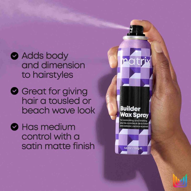 Matrix Styling Wax Spray лак за контрола и финиширање на коса 250мл 6