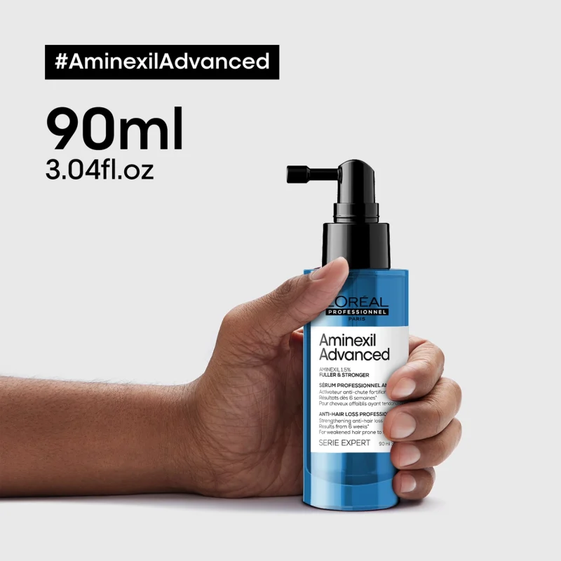 L'Oreal Professionnel Aminexil Advanced Серум активатор против опаѓање на косата 7 L'Oreal Professionnel Aminexil Advanced Серум активатор против опаѓање на косата 6