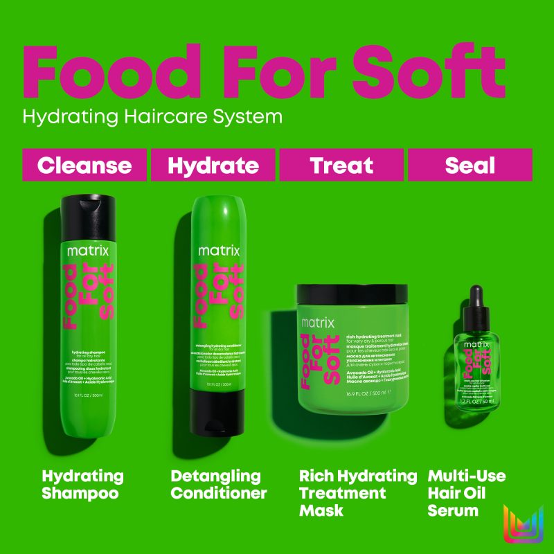 Matrix Food For Soft Hydrating Shampoo хидратантен шампон за сува и оштетена коса 300мл 28